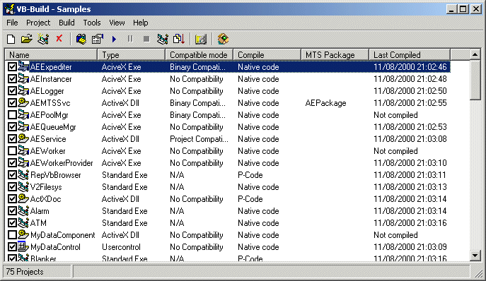 VB-Build Screenshot